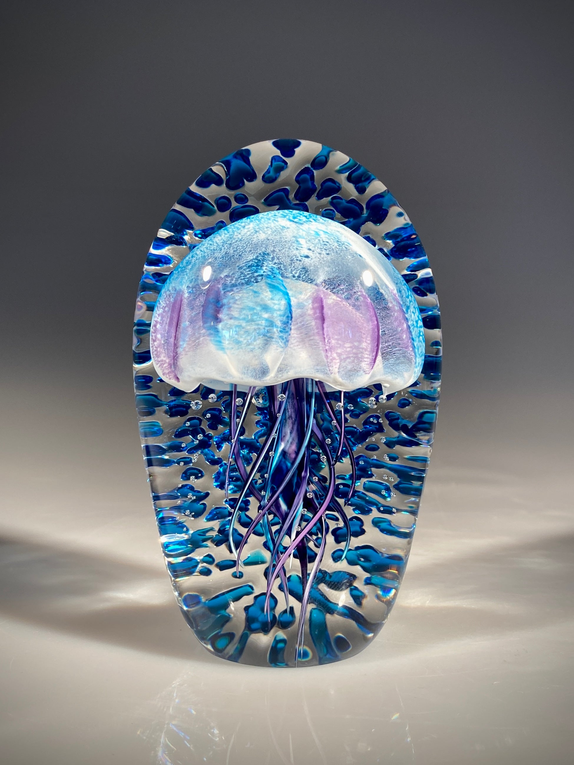 Blue/Amethyst Ripple Jellyfish