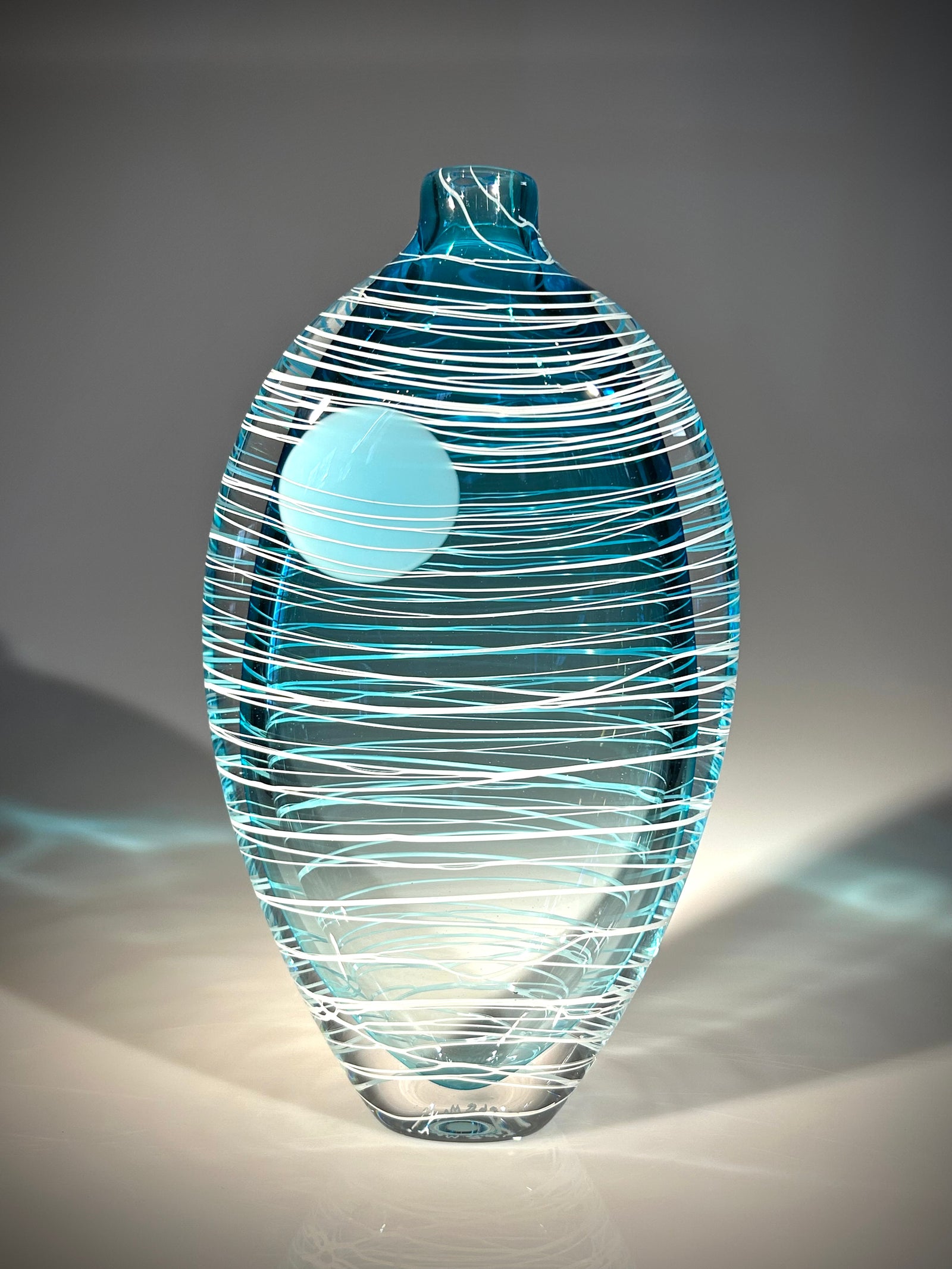 Blue Moon Vase
