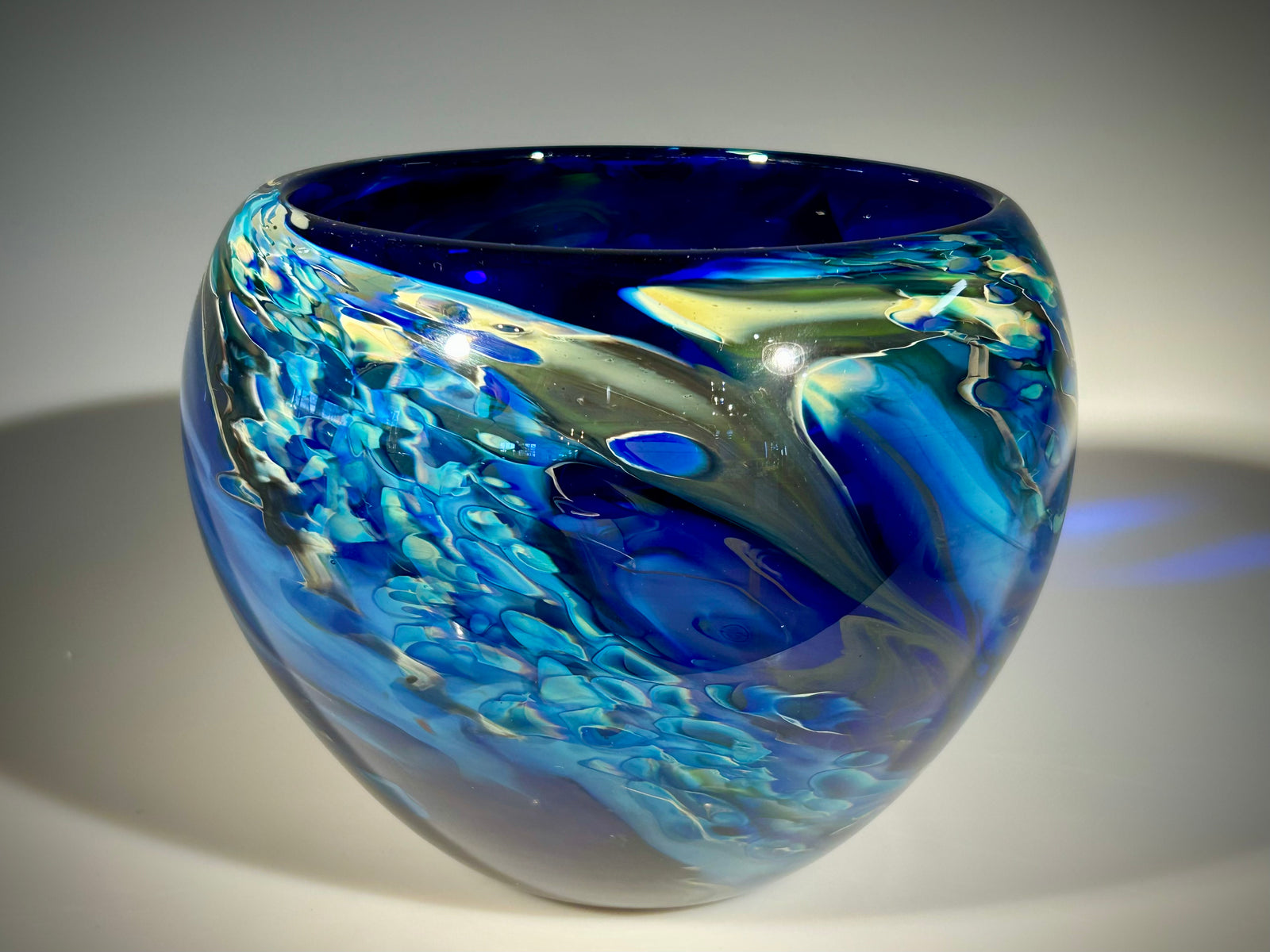 Reducing Blue Bowl