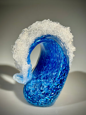 Blue Crashing Wave