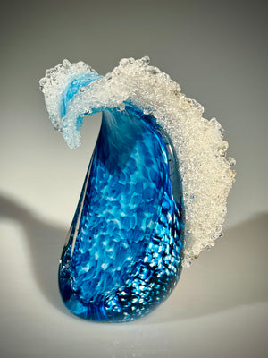 Blue Cresting Wave