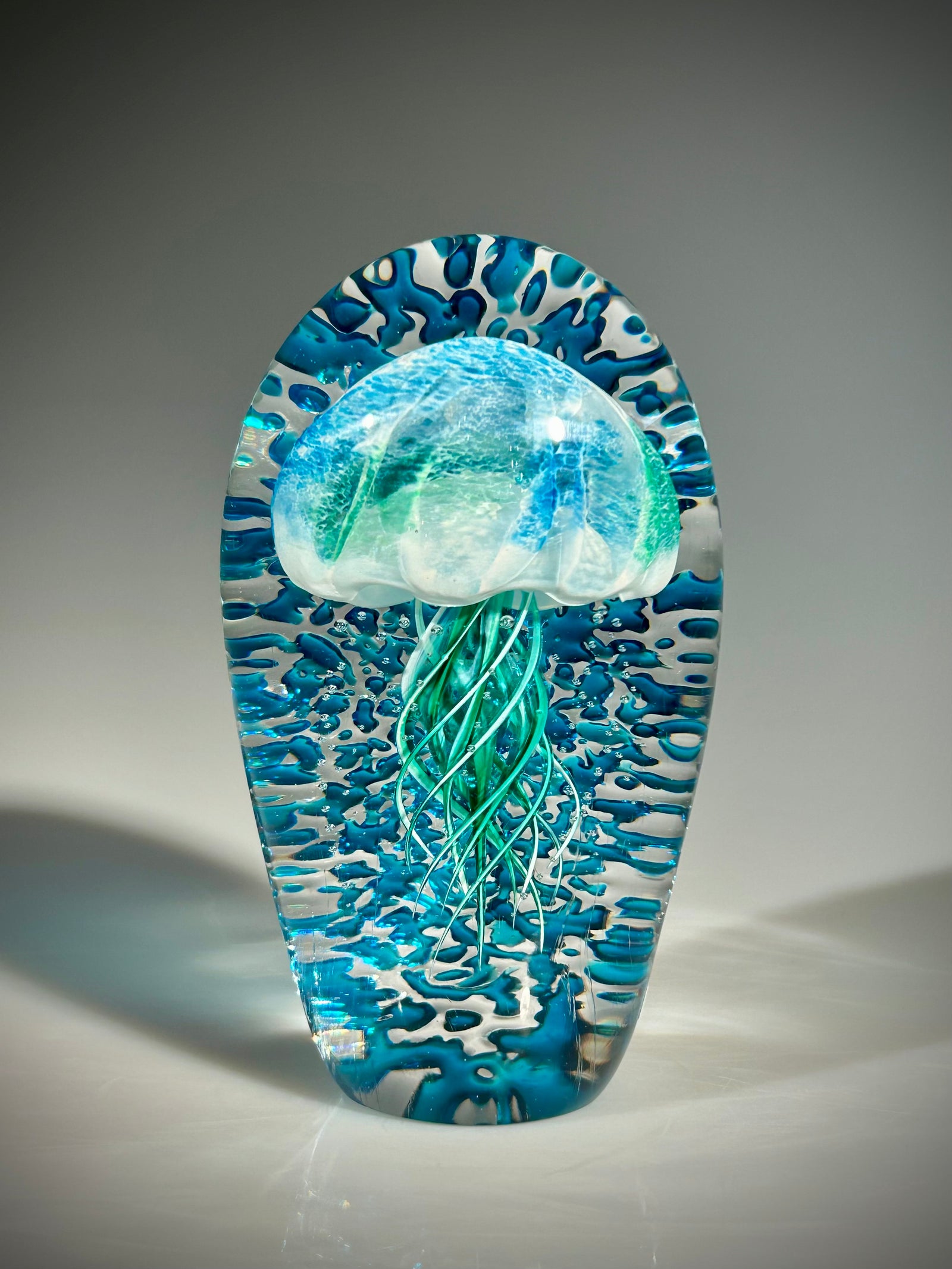 Blue/Green Ripple Jellyfish