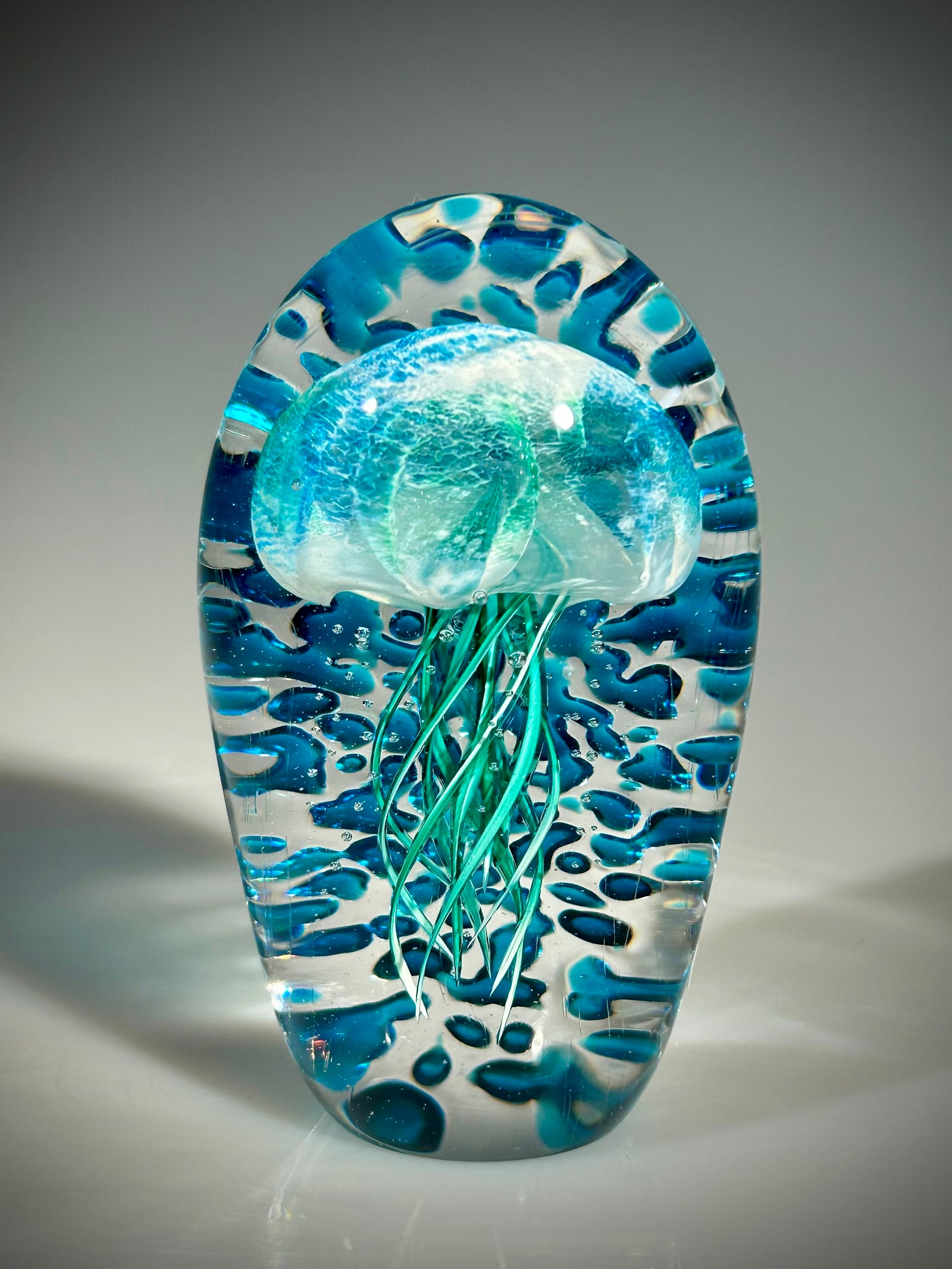 Blue/Green Ripple Jellyfish