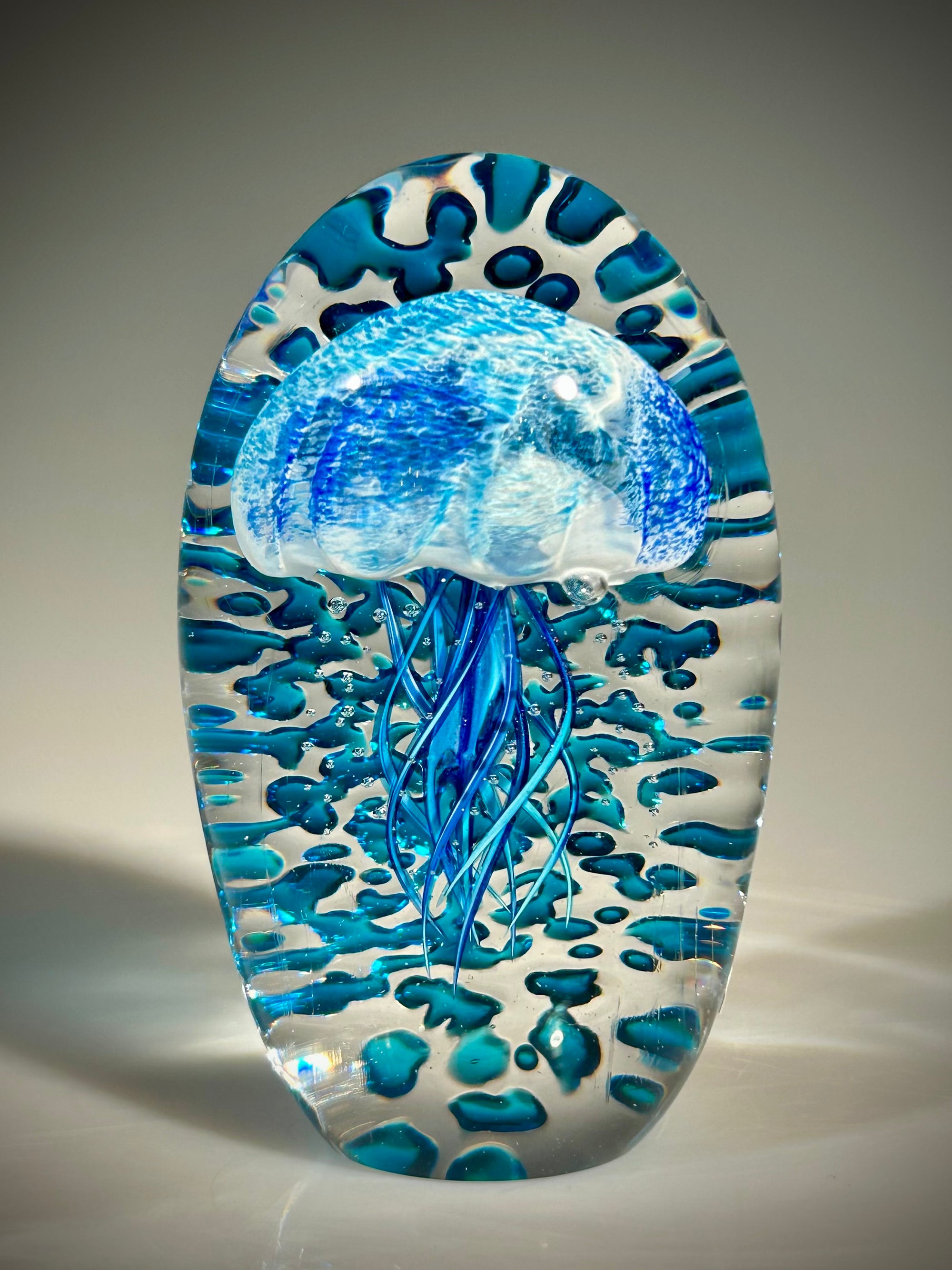 Blue/Blue Ripple Jellyfish