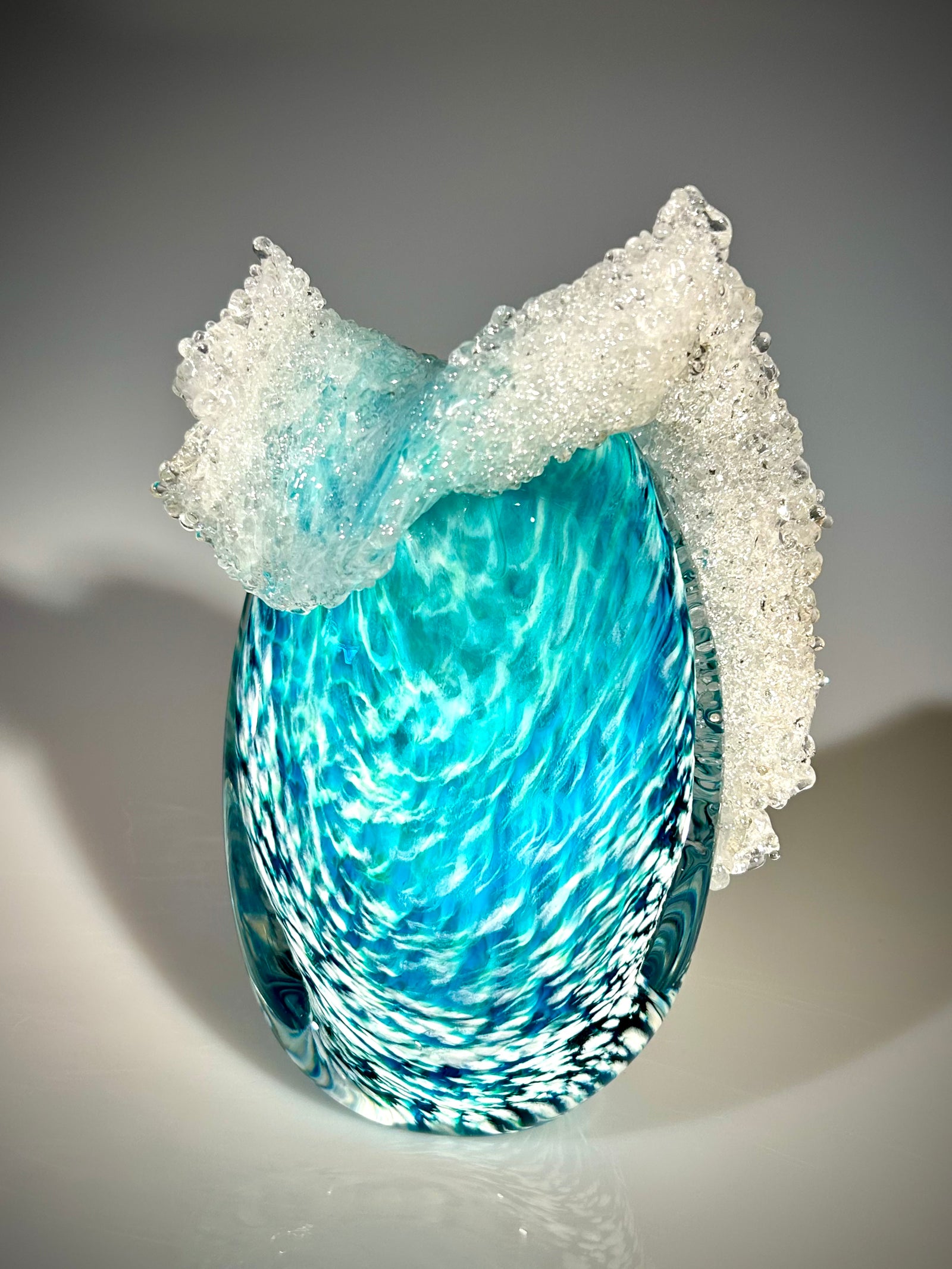 Turquoise Cresting Wave