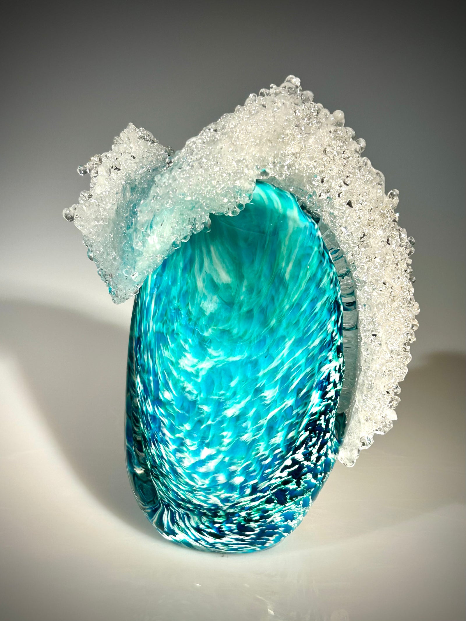 Turquoise Cresting Wave