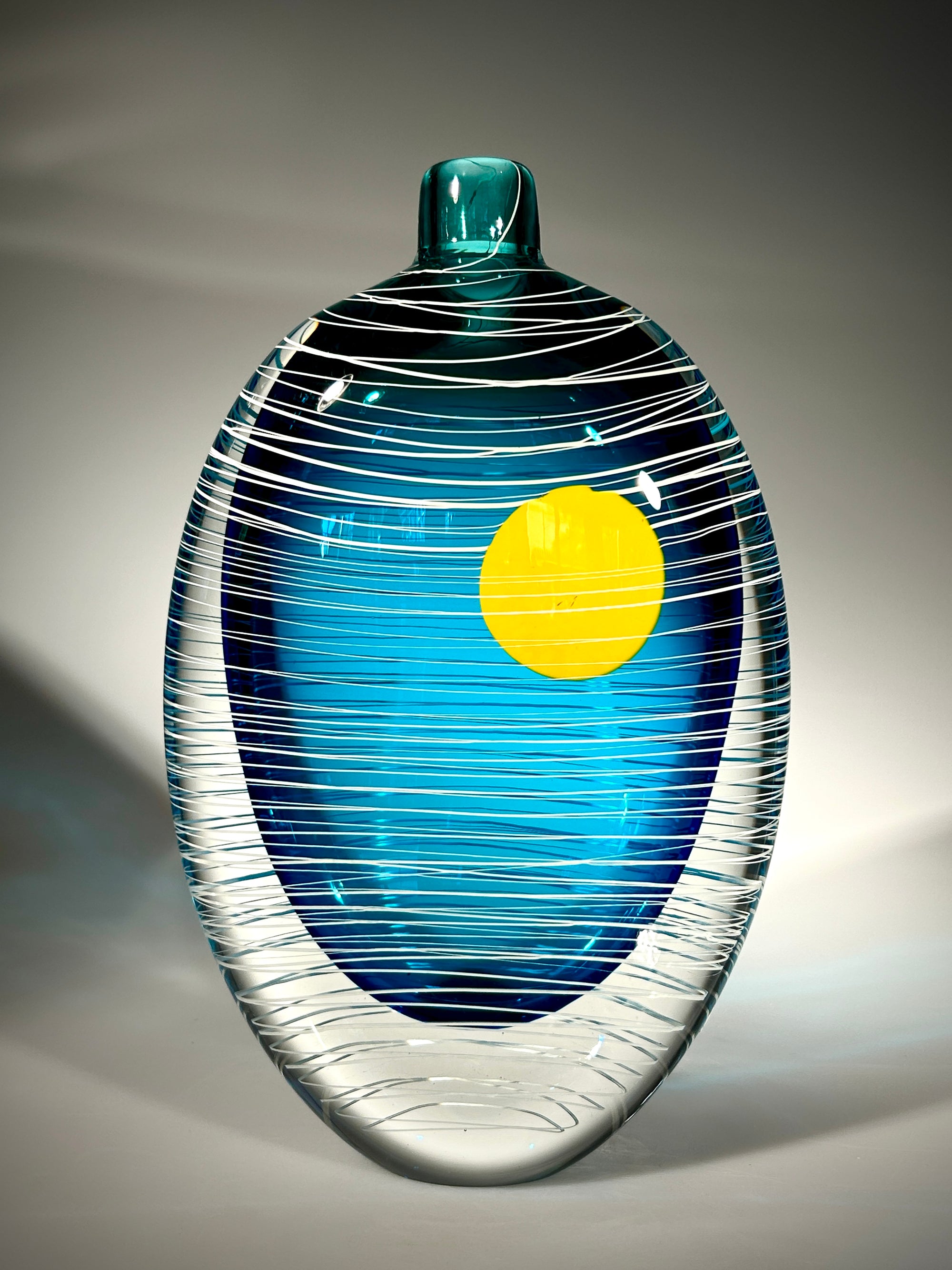 Blue Sunset Vase