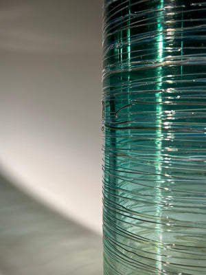 Tourmaline Threaded Vase