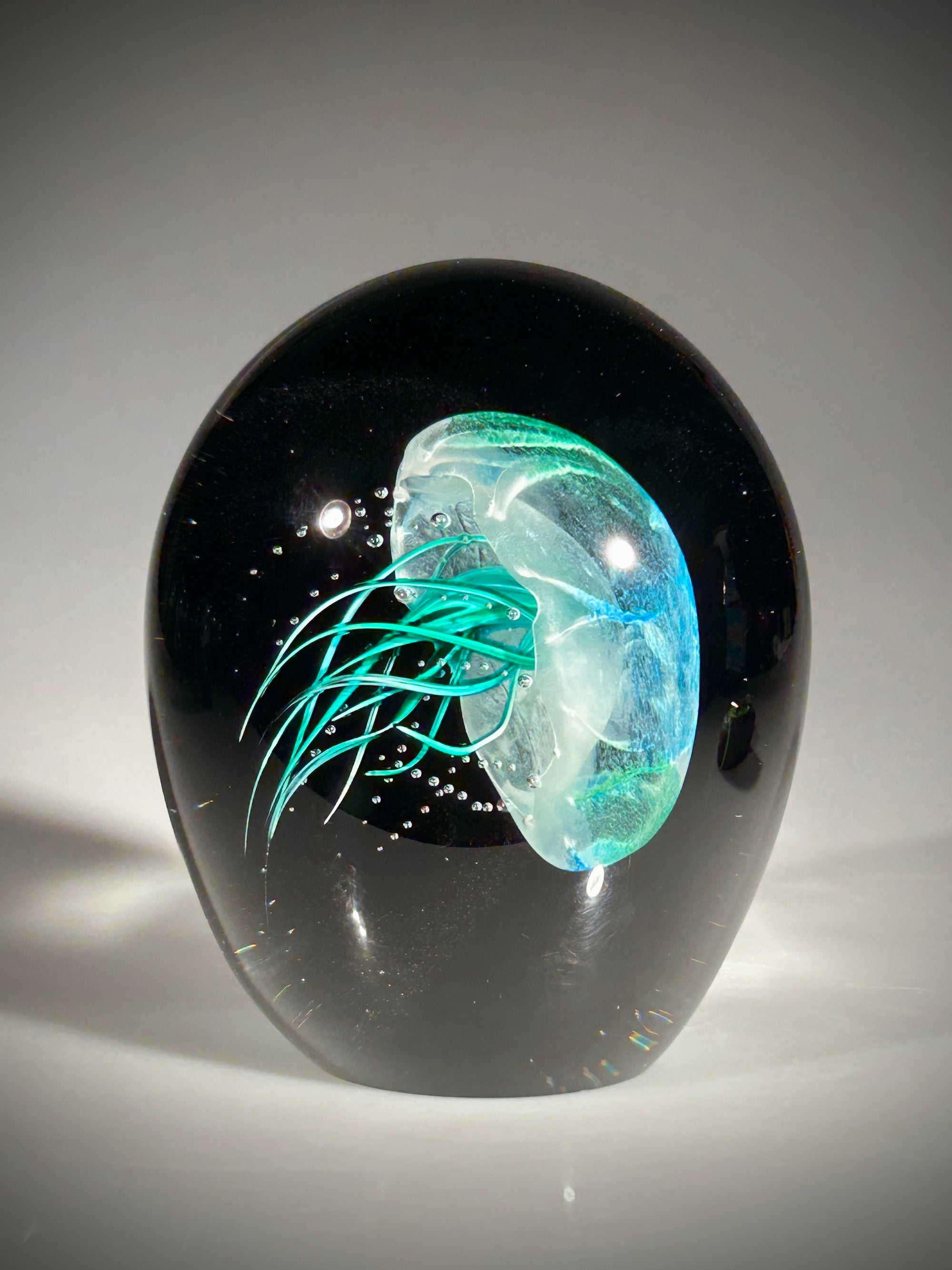 Blue/Green Sideways Jellyfish