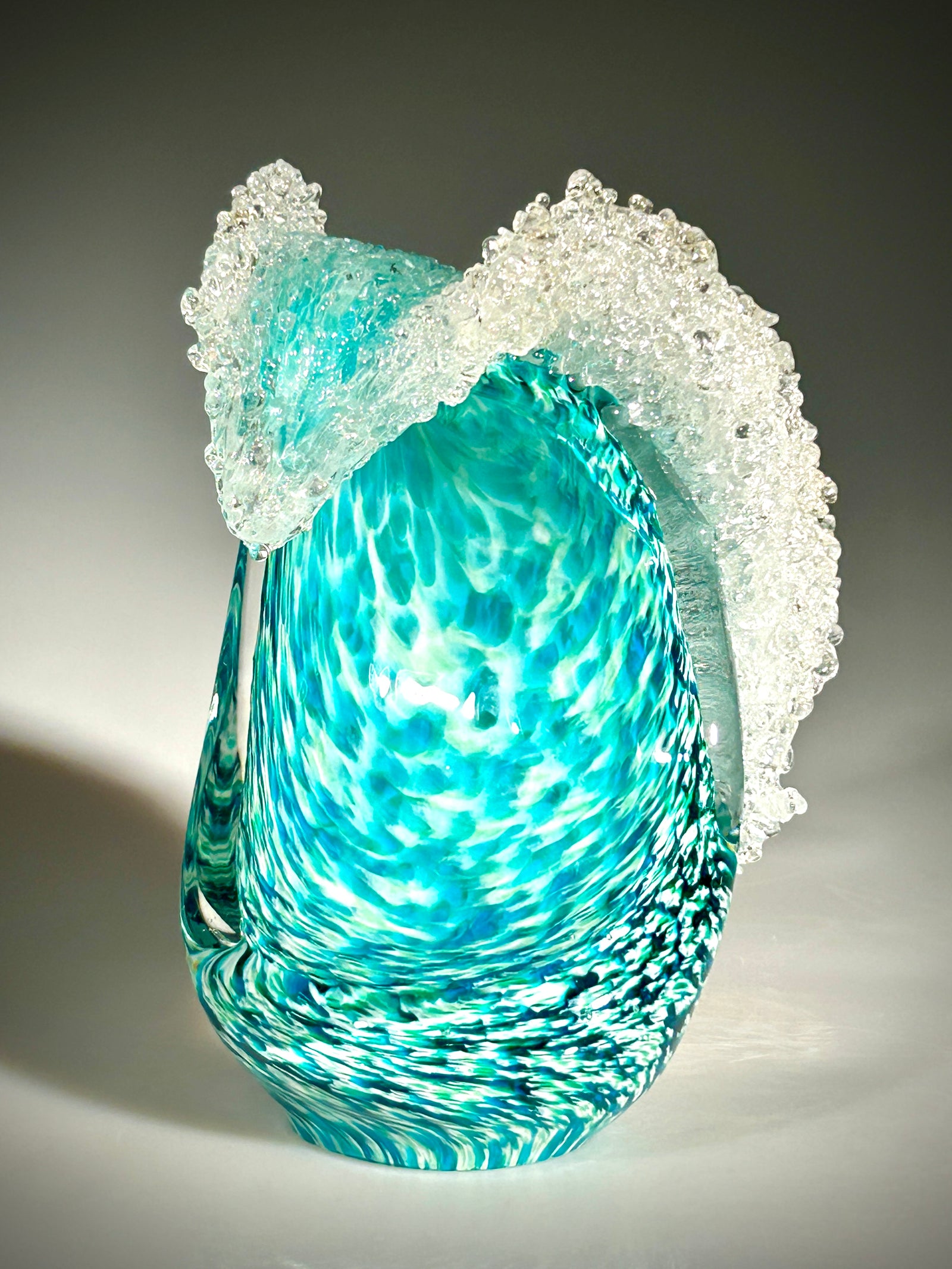 Turquoise Cresting Wave