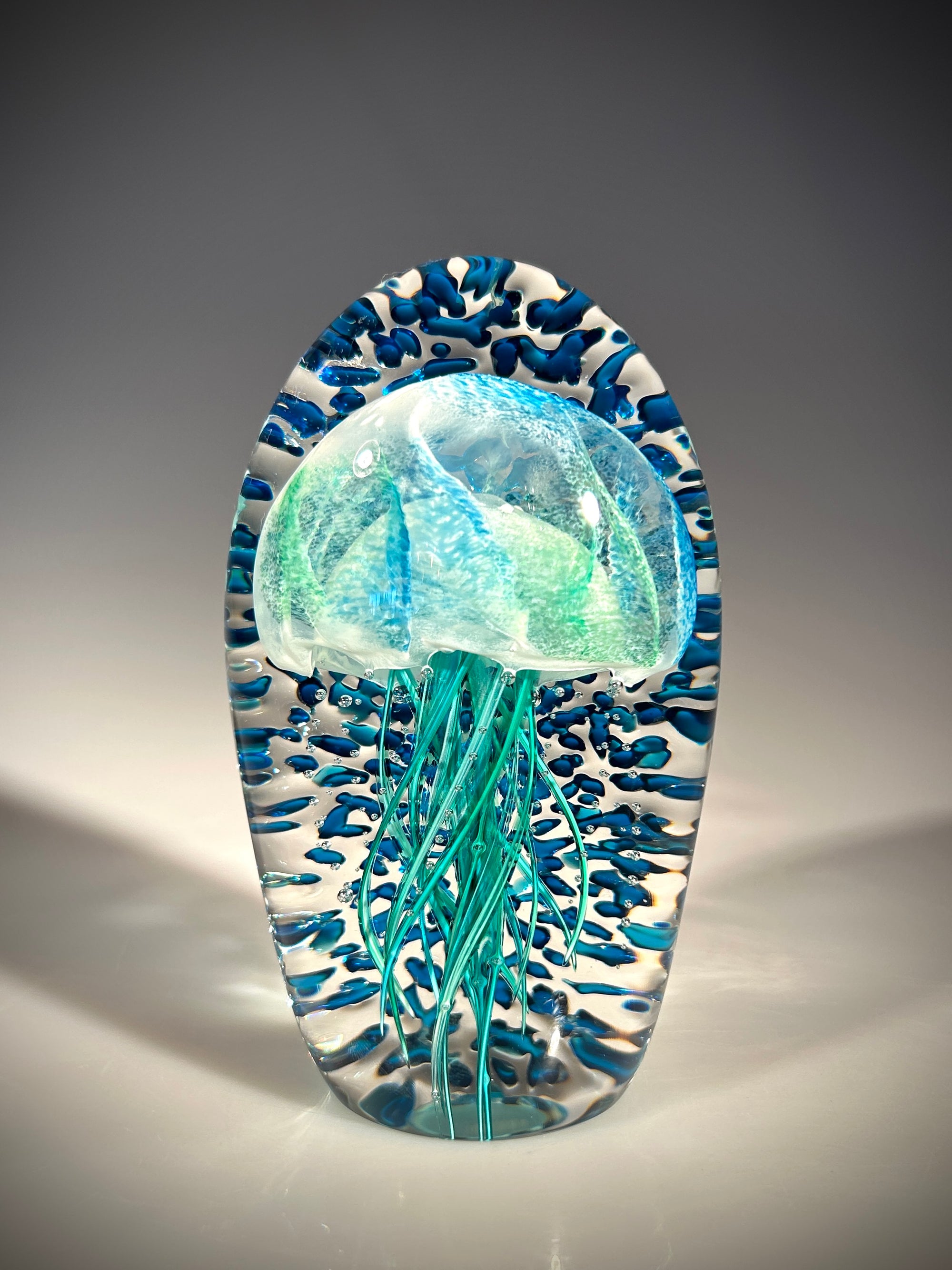 Blue/Green Ripple Jellyfish