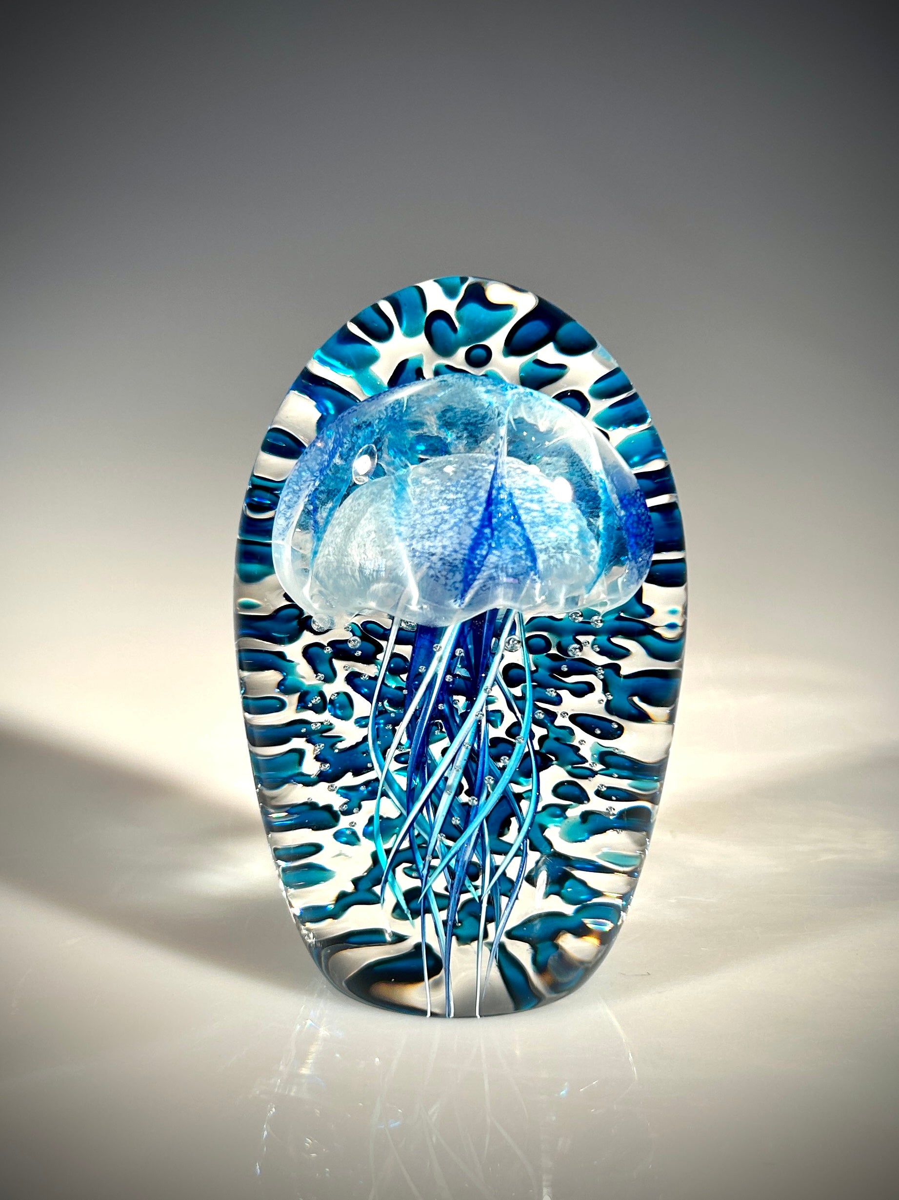 Blue/Blue Ripple Jellyfish