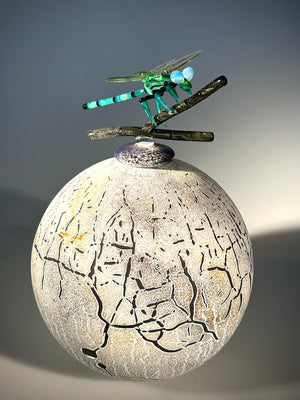 Green Dragonfly Vessel