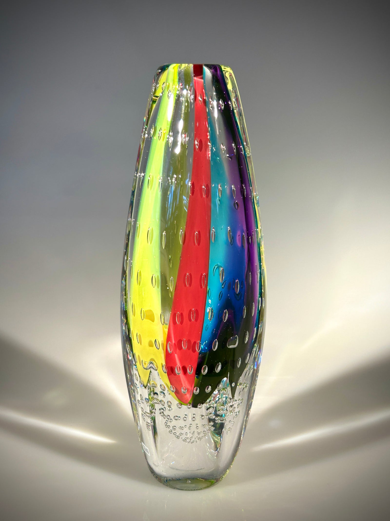 Bubble Rainbow Jewel Vase