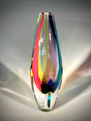 Rainbow Jewel Vase