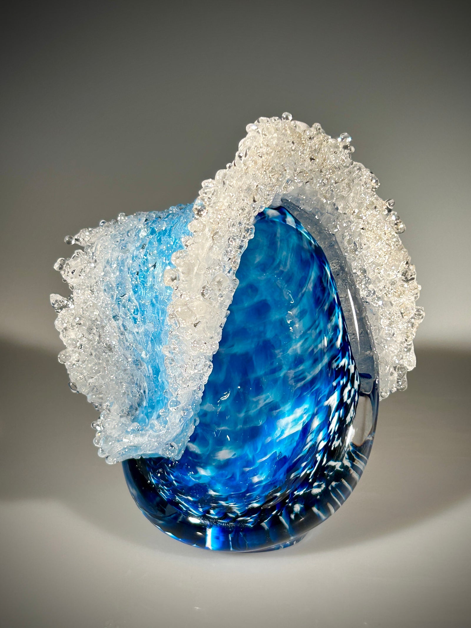 Deep Blue Crashing Wave