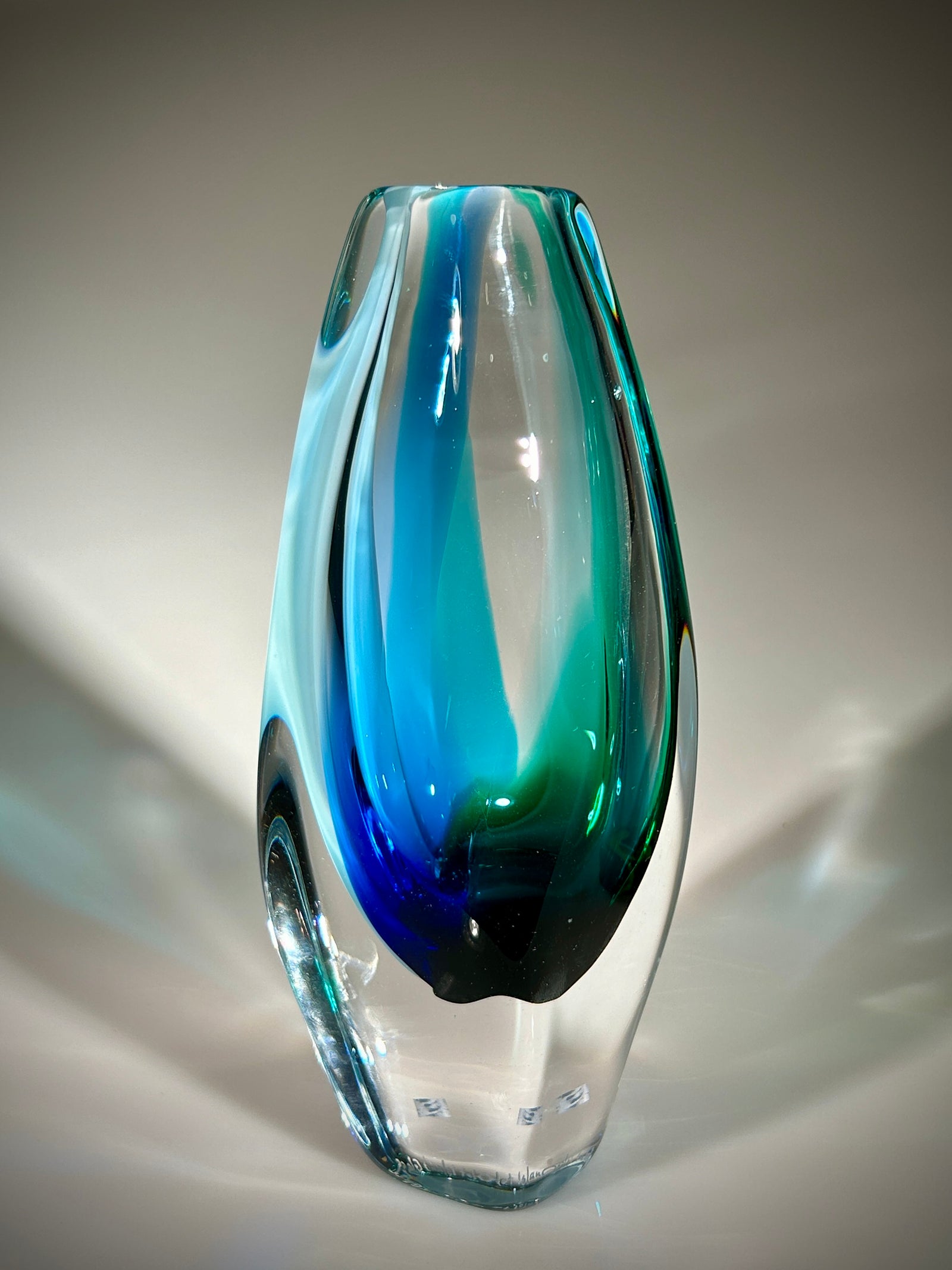 Blue Jewel Vase