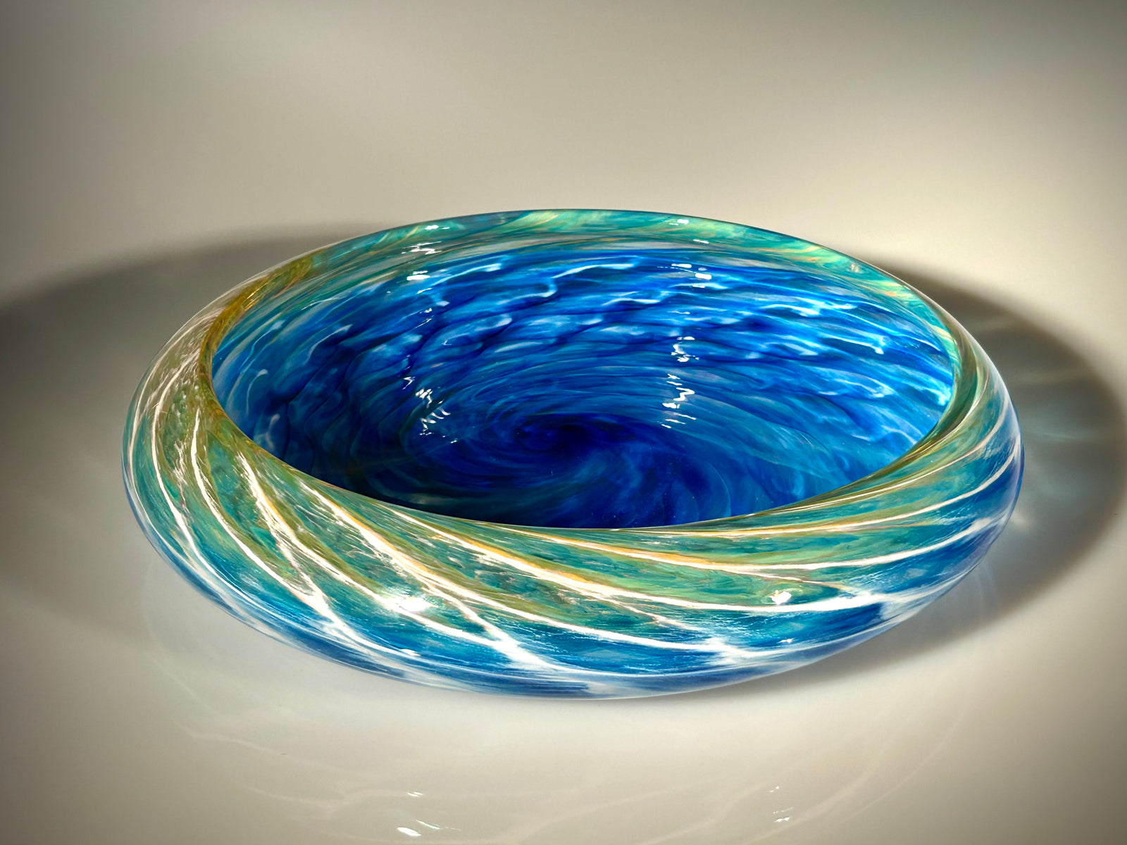 Blue/Gold Low Optic Bowl