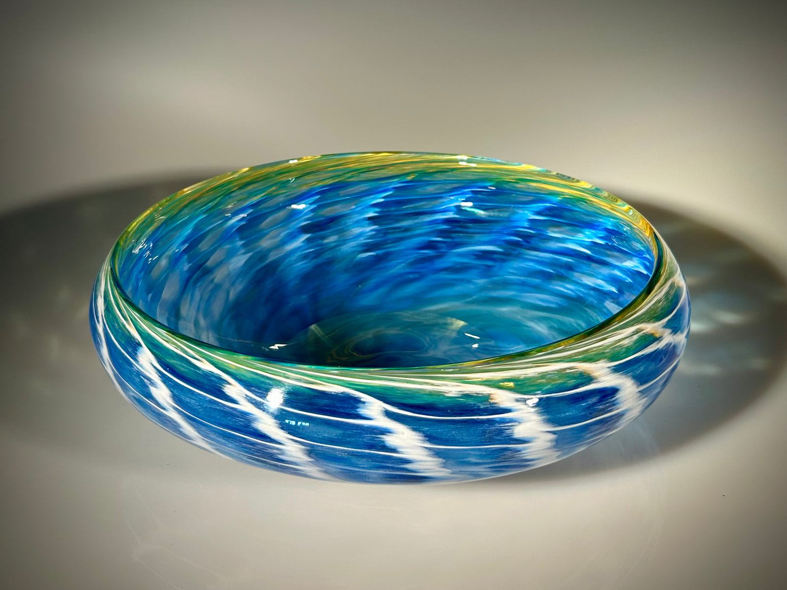 Blue Low Optic Bowl