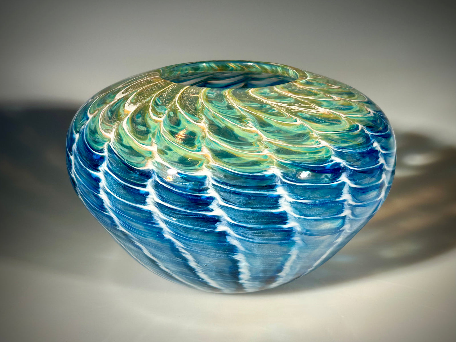 Blue/Gold Vase