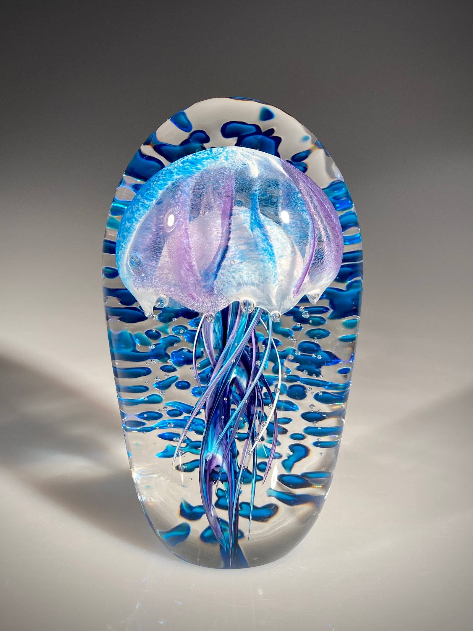 Amethyst/Blue Ripple Jellyfish