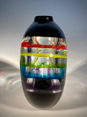 Black Rainbow Vase