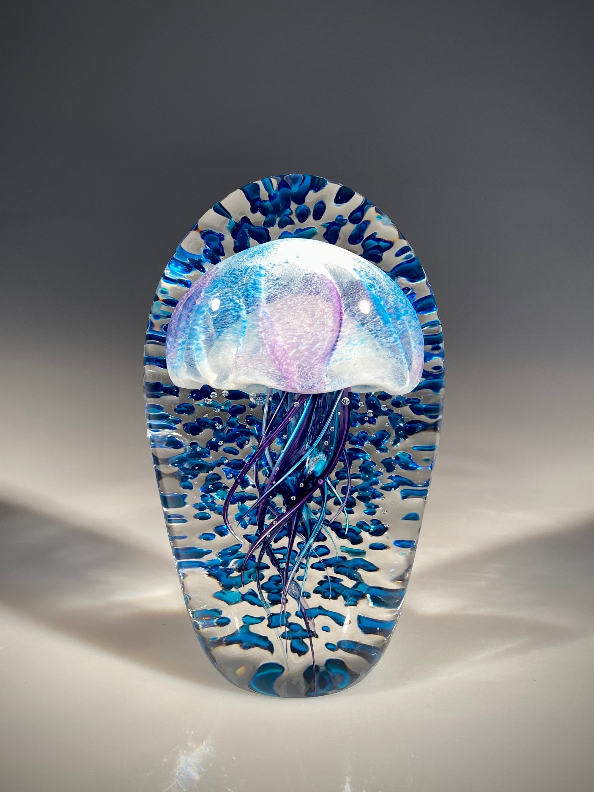 Blue/Amethyst Ripple Jellyfish