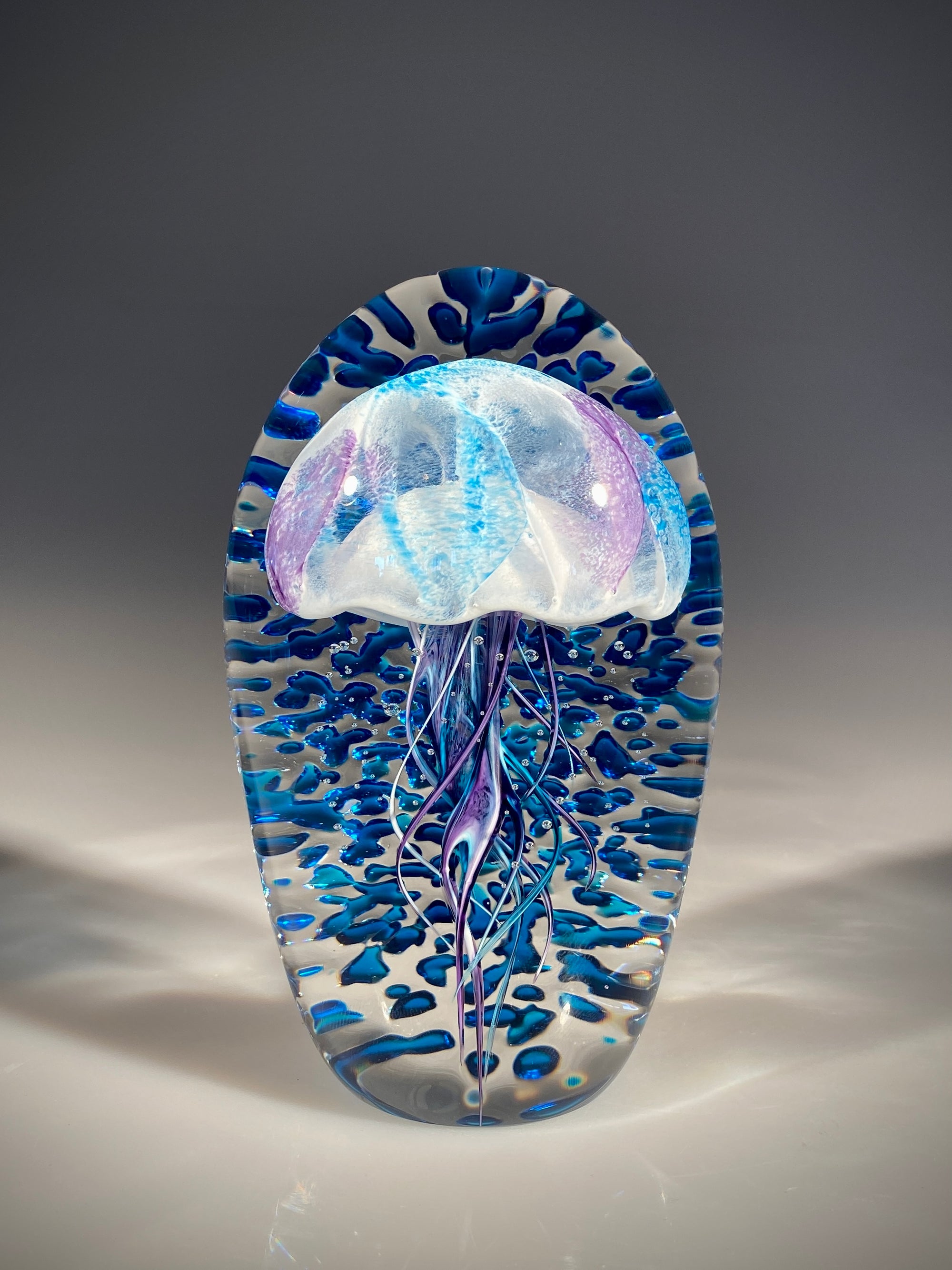 Blue/Amethyst Ripple Jellyfish