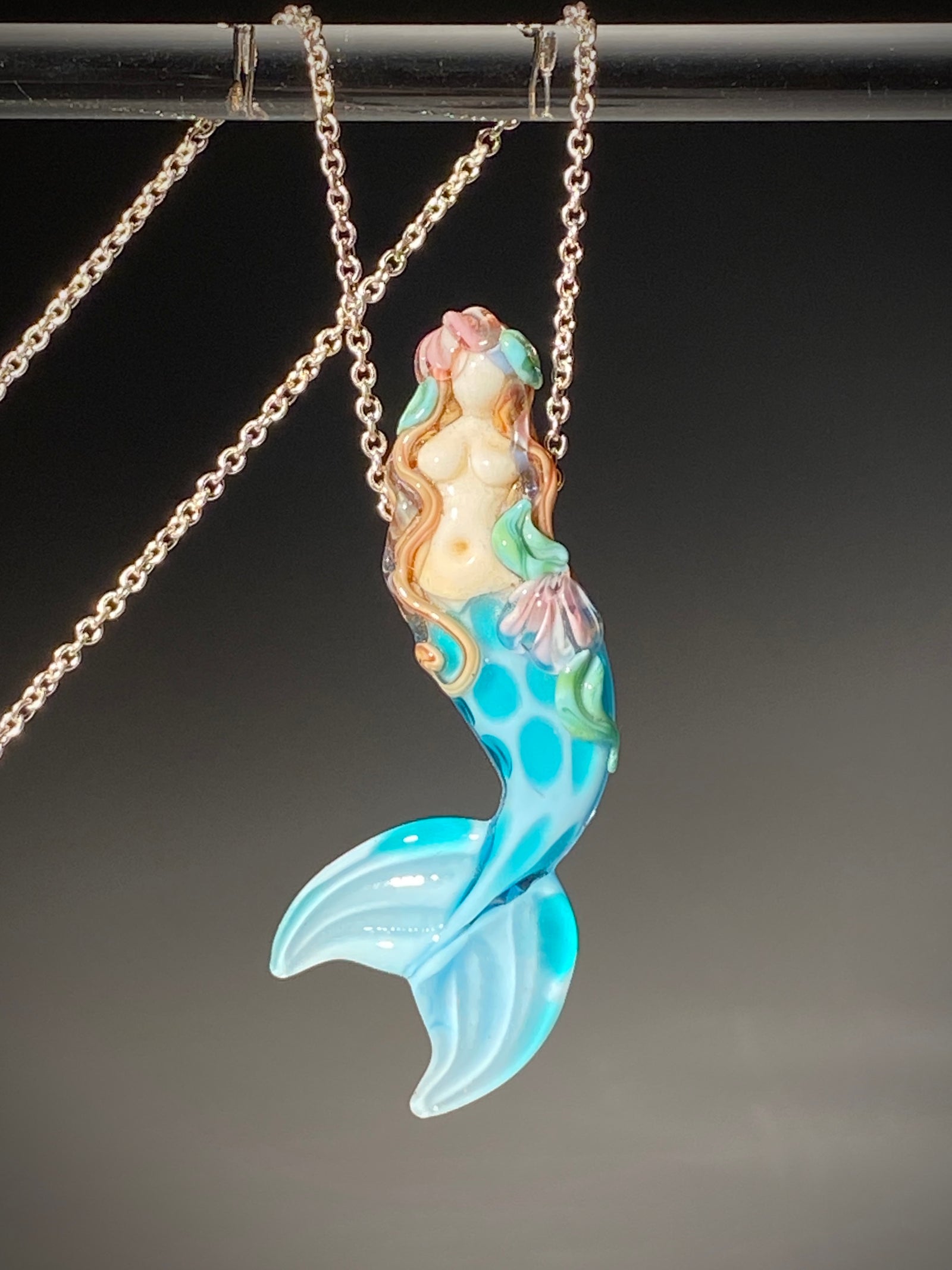 Mermaid on Sterling Silver