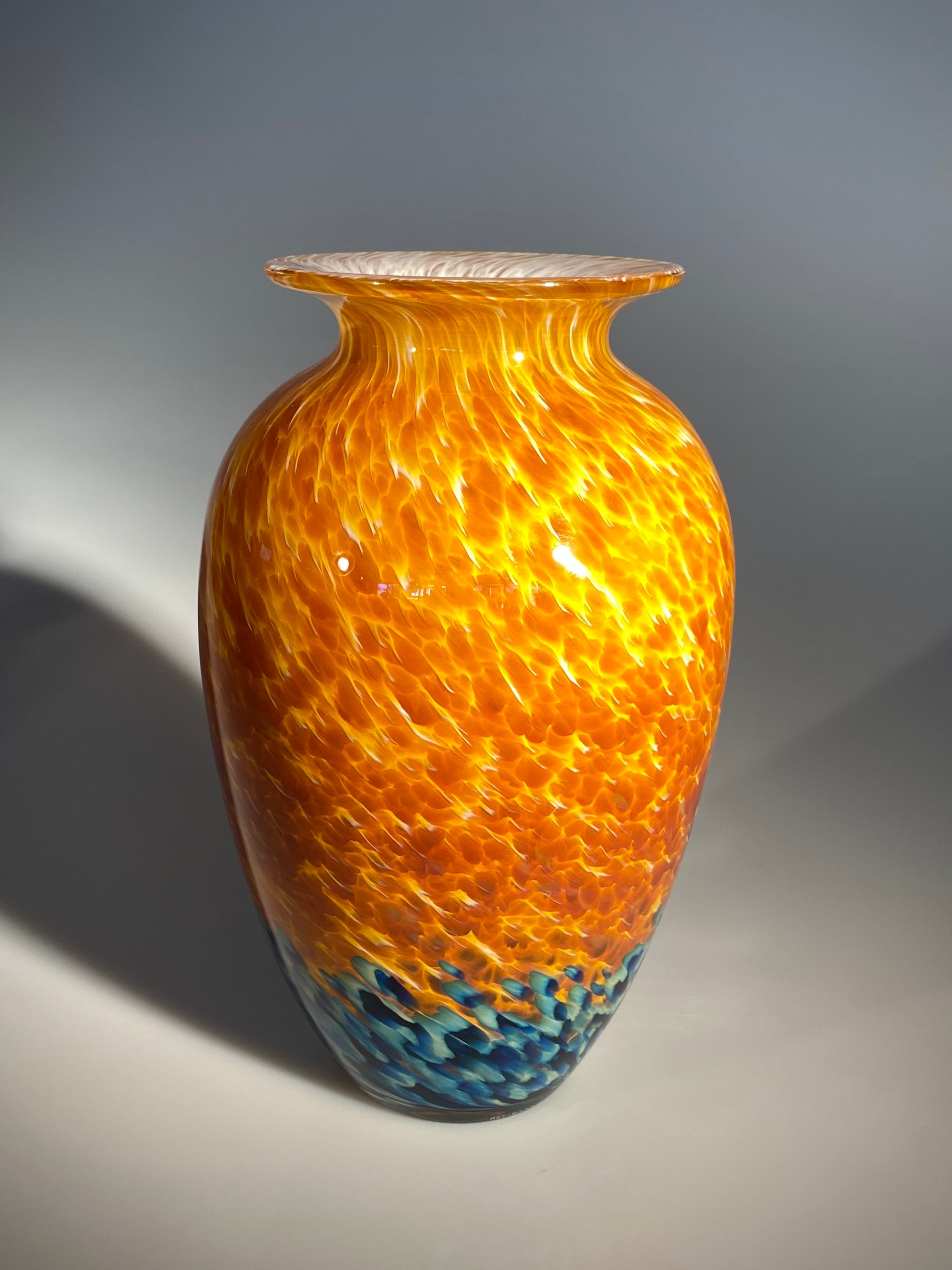 Amber/Blue Amphora