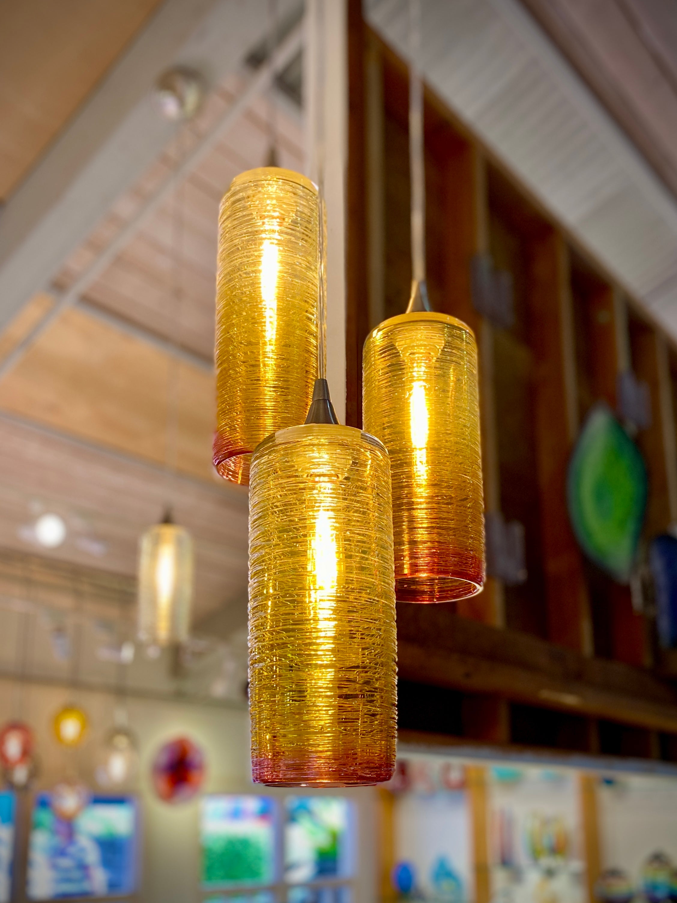 Lighting Hot Island Glass (Maui, Hawaii)