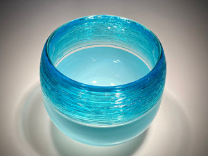 Blue Blue Threaded Bowl