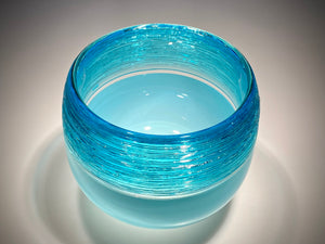 Blue Blue Threaded Bowl