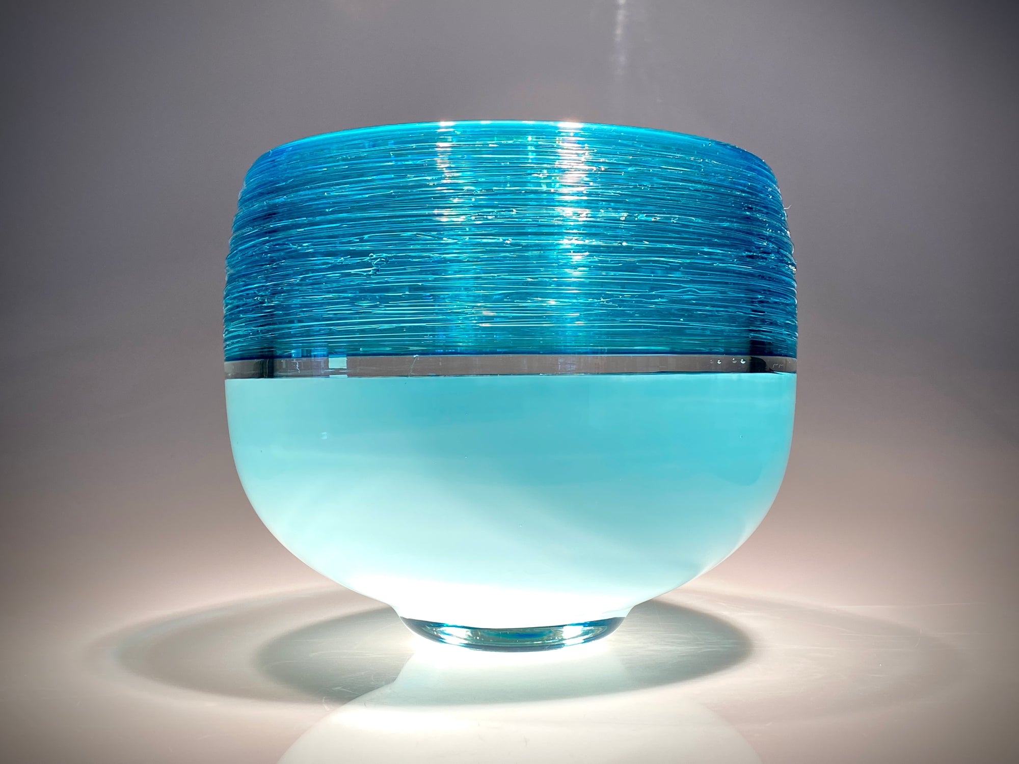 Blue Blue Threaded Bowl