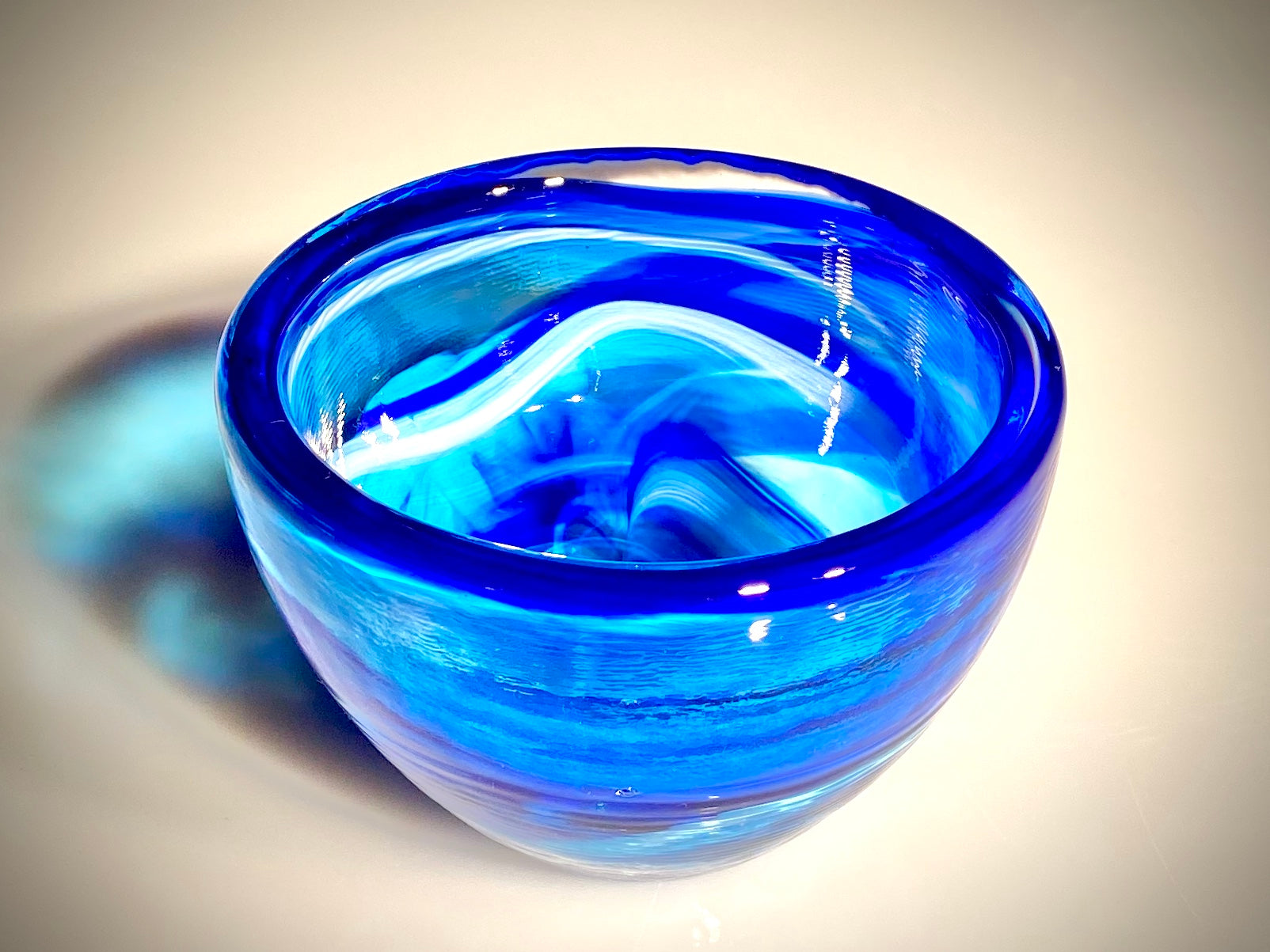 Cobalt/Aqua Mini Bowl