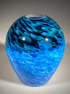 Medium Sky Blue Pendant Shade