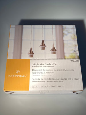Round 3 Shade Pendant Fixture